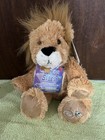 Russ Shining Stars Lion Plush New W  Sealed Star Registry Code Tags