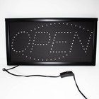 Led Animated Motion Ultra Bright Business Open Sign Neon Light