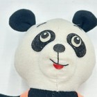 Vintage R  Dakin Parsley Panda - 1977 Panda Bear Dream Pet Plush Orange Jumper