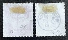 Great Britain 108-109   1884 Queen Victoria Qv Stamps   Used   Faults