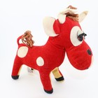 Vintage Dakin Dream Pets Red Spotted Cow Bull Plush Kitsch Mcm Japan Toy