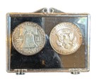 Last Of The Franklin   First Of The Kennedy Half Dollar Set