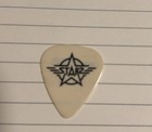 Bob Messano Starz Guitar Pick - White Guitar Pick - Star Logo