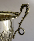166g Italian 800 Solid Silver Two Handled Bowl Cup Chalice C1950 Italy