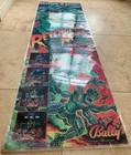 Original Rare Bally Revenge From Mars Wall Poster 48  X 15  - Laminated