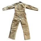 Vintage Vtg Carhartt Navy Lined Canvas Duck Coveralls Quilted 40t Usa Tan Brown