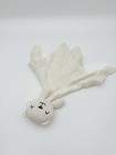 Carters Knit Lovey Security Blanket White Bear Smiling Just One You Nursery