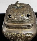 Antique Incense Burner Censer Bronze Chinese Dragons Mythical Creatures