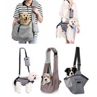 Pet Puppy Dog Mesh Sling Carrier Pack Backpack Shoulder Bag Travel Tote Sml Size