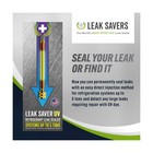 Leak Saver Direct Inject Uv - Refrigerant Leak Sealer With Adde    Fast Usa Ship