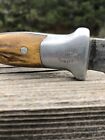 R H Ruana Bonner Montana 1962 7 1 2 Inch Stamped M No Sheath Fixed Blade Vintage