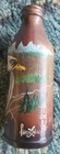Certo Eagle Hand Painted Vintage Themed Brown Medicine Liquor Bottle-dated 1986