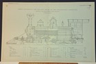 1877 Baldwin Works Goods Locomotive Philadelphia Exhibition Engineering Dredge
