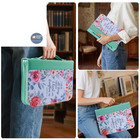 Faithful Hers Bible Cover Case For Women 3pcs Bag Large  Light Green