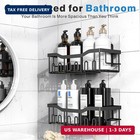 Shower Caddy 2 Pack adhesive Shower Organizer For Bathroom Storage home Decor ki