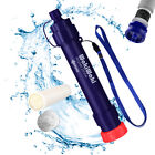 Portable Water Filter Straw Personal Filtration Purifier For Hiking camping 1-6p
