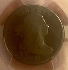 1808 7    Draped Bust Half Cent  Overdate   Pcgs G-6   Scarce Variety And Von