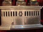 Grosse Pointe Yacht Club Michigan Silver Soldered Condiment Caddy By Intl Silver