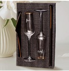 J a Homes Rose Gold Wedding Cake Knife Server Set And Toasting Flutes -   