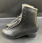 Vintage Nos Riedell Model 297 R Black Sz 10 5  Roller Skate Boot Red Wing Quad