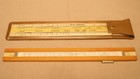 Vintage Frederick Post Co  1447 Wood Slide Rule By Hemmi Japan   Bonus