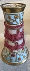 Antique Porcelain Hatpin Holder    Nippon    Hand-painted And Crafted