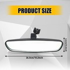 Genuine New Black Rear View Mirror Fits Honda Fit 2015-2020 Civic 2016-2021 Usa