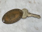 The Drake Hotel Room Key  636 And Metal Fob Chicago Il Illinois Vintage Rare