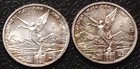   2x Rare   2002 Mexico 1 20 Oz  Silver Libertad  999 Silver Km 609