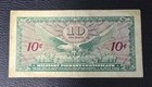 Us Military Payment Certificates Mpc 10 Cents Series 641 Note  64 