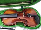 E  R  Pfretzschner Size 4 4 Violin With Case bow  1973  Very Good Condition