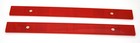 Reflectors Red 12  Long  1  Wide 2 Screw Holes Or Tape Mount Gg 80866 Pair