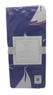 Pottery Barn Kids Sailboat Organic Cotton Baby Crib Fitted Bed Sheet New W  Tags