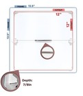 Morvat 12x12 Spring Access Panel For Drywall   Ceiling