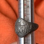 165 Ad Ancient Roman Legionary Silver Ring Legion Iii Italica Eagle Aquila