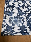 Ralph Lauren Dorsey Quilted Euro Sham Blue White Vintage New Without Tags