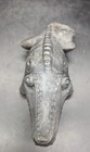 Old Effigy Figural Crocodile Rhino Alligator Clay Ocarina Flute Whistle 9 