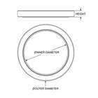 2415344 Front Cover Seal - Viton Suitable For Perkins Shipping From Texas Or Mia