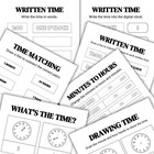 Telling Time Book For Kids   Fun Printable Worksheets   Learning To Tell Time
