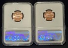 In Hand 2025 P   D Ngc Ms68 Lincoln Shield 1c Cent 2 Coin Set Rd Last Penny Fdoi