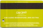 Crystal Palace Casino cable Beach Resort - Nassau  Bahamas - 8th Issue Card