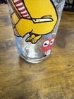 Vtg 1977 Mcdonalds Ronald Mcdonald Action Series Collector Collectible Glass
