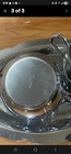 Oneida Silver Plate Vintage Cream And Sugar Set With Engraved Tray