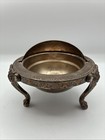Vintage Lion Claw Roll Top Caviar Butter Dish F b  Roger   s Silver Co 273 1883