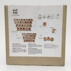 Plantoys Wooden Braille Alphabet Blocks A   z Kids Sensory Educational Toy