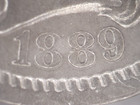 1889 Three Cent Nickel In Numis Case - Sharp 