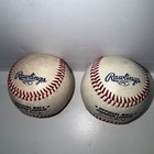 2 Count Official Rawlings League Baseball Pioneer League Vintage Minor Leagues