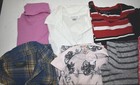 Wholesale Bulk Lot Of 12 Womens Medium 8-10 Long Sleeve Business Casual Blouses