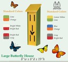 Large Butterfly House Amish Handmade Deluxe Custom Recycled Poly Garden Usa Made