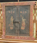 Rustic Wooden Painted Windows     Vintage Shabby Chic Architectural Salvage Decor